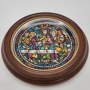 Decorative Wood & Sons England Last Supper Porcelain Plate